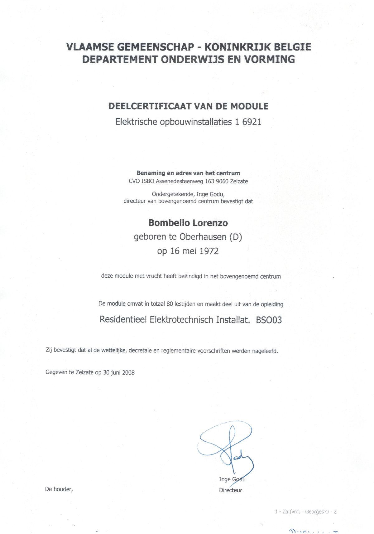 Elektrische Opbouwinstallaties 1