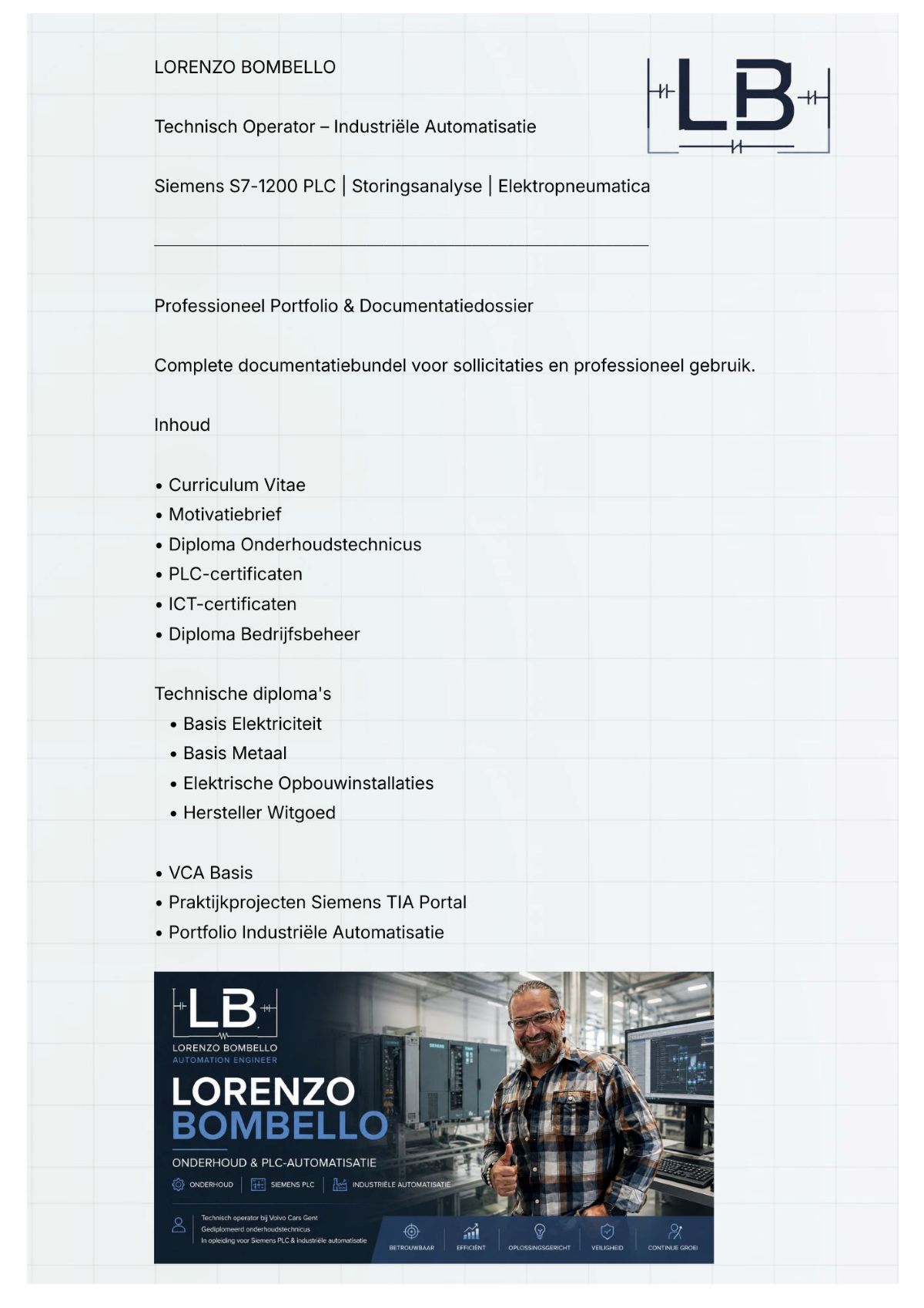 Professioneel Portfolio en Documentatiedossier 2026